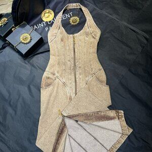 Schiaparelli's new halter neck dress